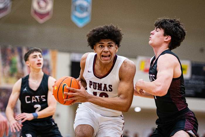 Perry Mt. Spokane boys basketball Les Schwab Invitational game December 28 2023 Naji Saker-8